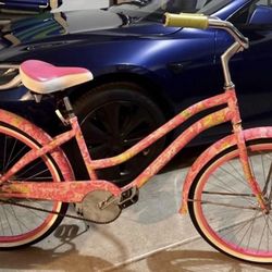 Designer Bike- Lilly Pulitzer GORGEOUS ! UNIQUE!