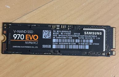 samsung 970 EVO NVMe M.2 500 GB