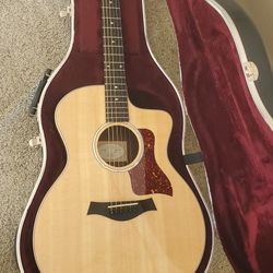 Taylor 214CE Deluxe W/Taylor Hard Case