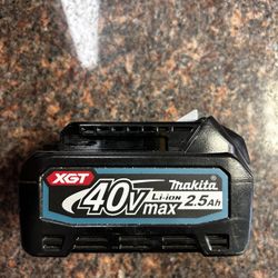 Makita 40v 2.5AH Battery 
