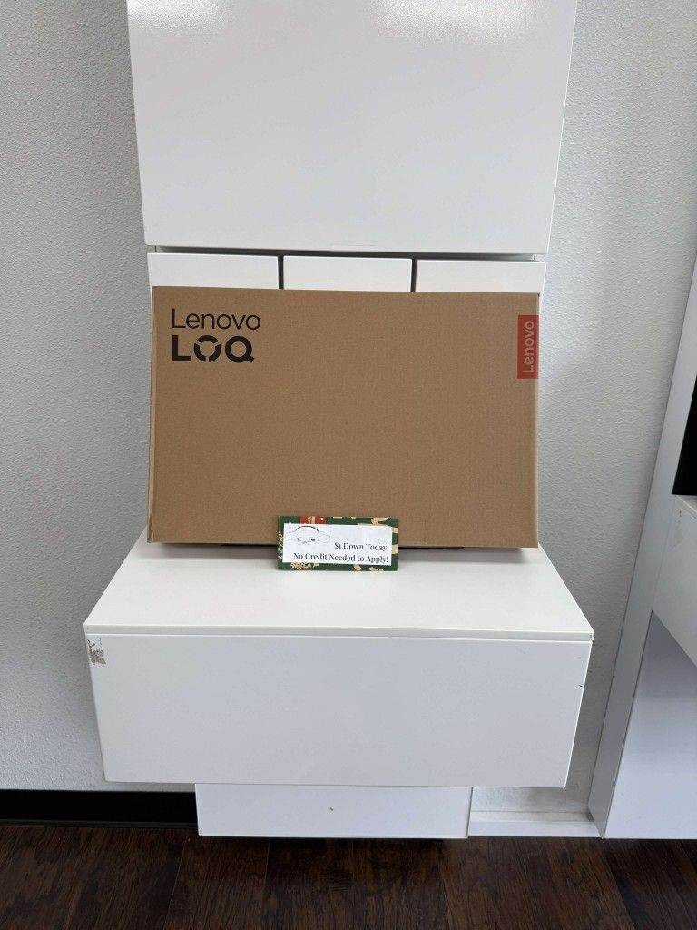 Lenovo LOQ Gaming Laptop New - $1 To Take it Home same Day and Pay the Rest later!