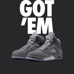J5 wolf grey size 12.5