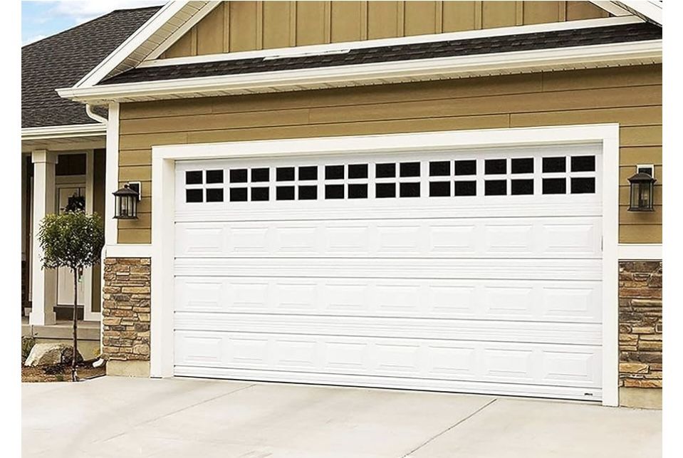 2 Car Garage Kits - 32 Pcs Household Easy Installation Magnetic Windows Panels for Car Garage Door Panes Fake Faux Magnetic Windows Hardware