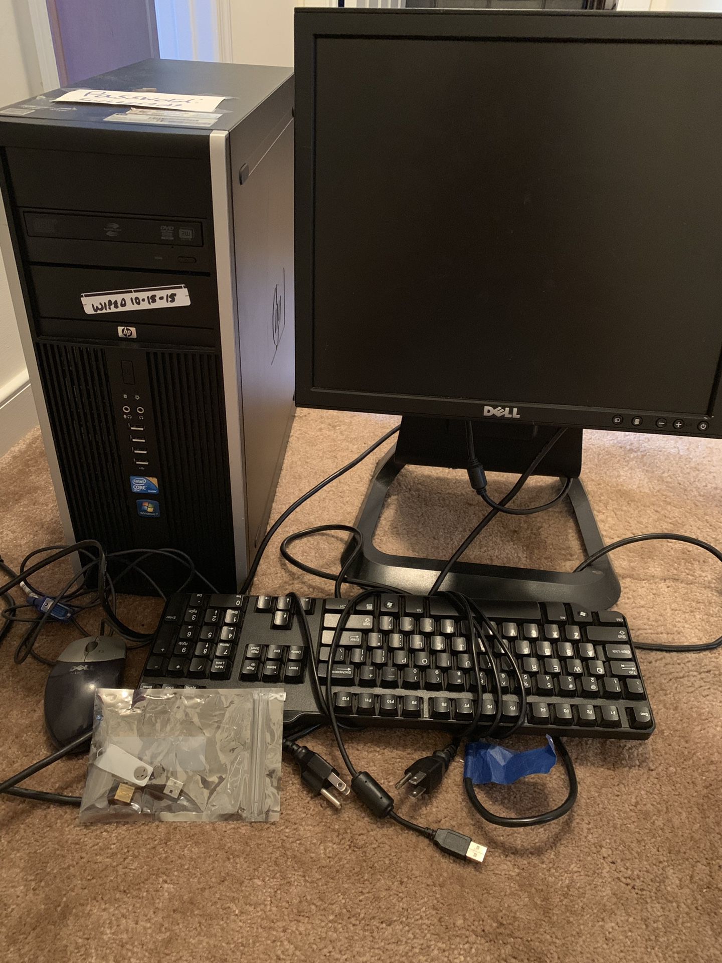 Dell computer and monitor 🖥 everything works !!