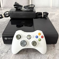 Xbox 360 Elite 500GB Console with Controller and Cables 