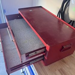 Heavy Duty Red Working Tool Box’s With Key Lock 🔒 