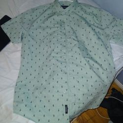 LG Button Down SHIRT Cactus