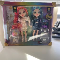 Rainbow High Twin Doll Set