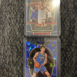 Chet Holmgren And Alperen Sengun Rookie Cards NBA 