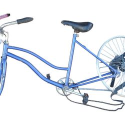 Blue Women's Beach Cruiser Bike