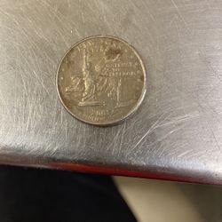 New York Quarter 2001 P Coin US Quarter