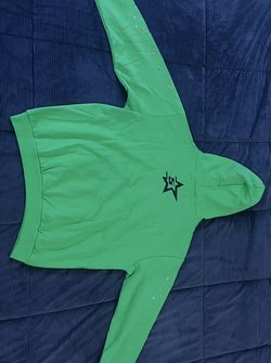 Green Spyder Hoodie Large