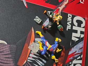 Mini figurines bokugo and all might
