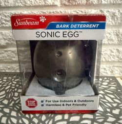 Sunbeam Sonic Egg Bark Deterrent