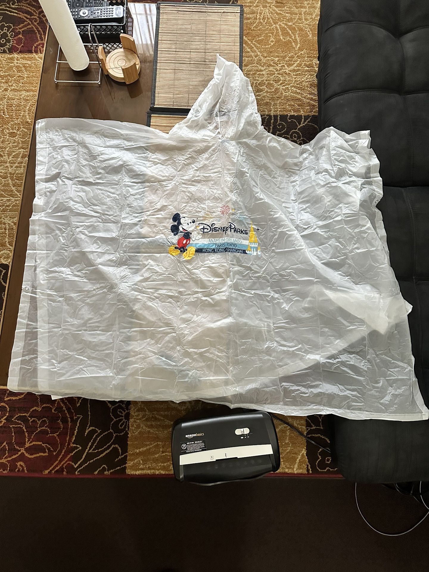 Disney rain Poncho