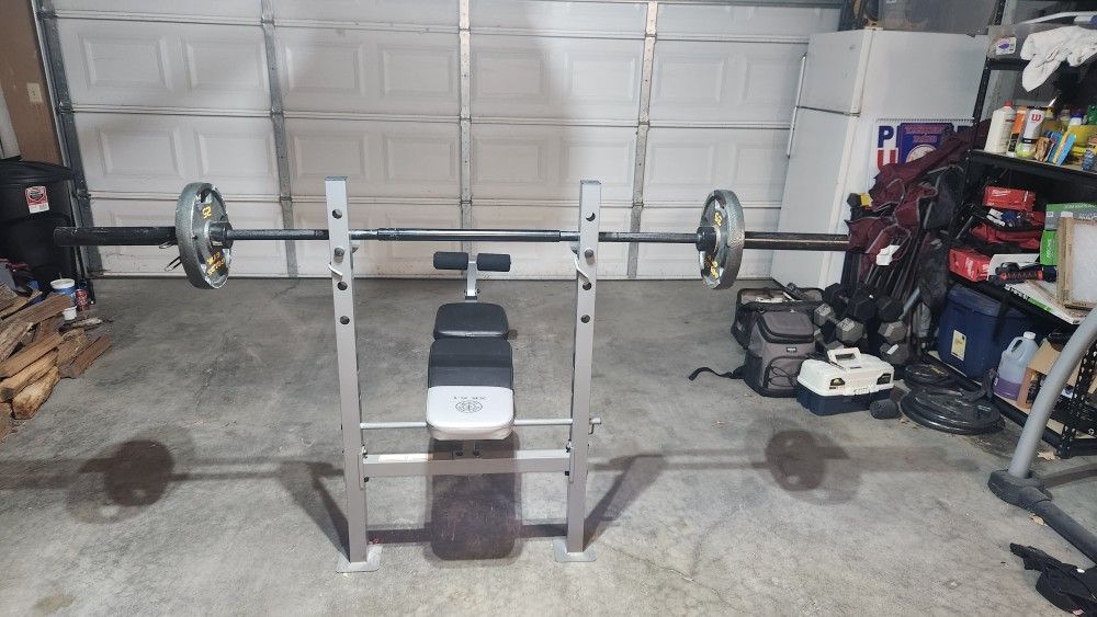 Weight Bench Plus Equipment