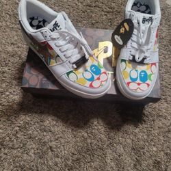 Bape X Coach Shoes
