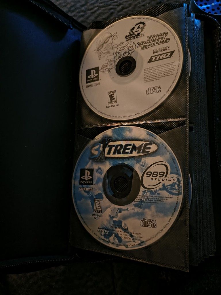 Case Full Of PlayStation 1-3 Games