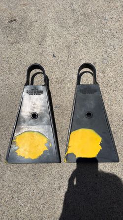 Original Viper Yellow Dot Pacific South Swell Fins