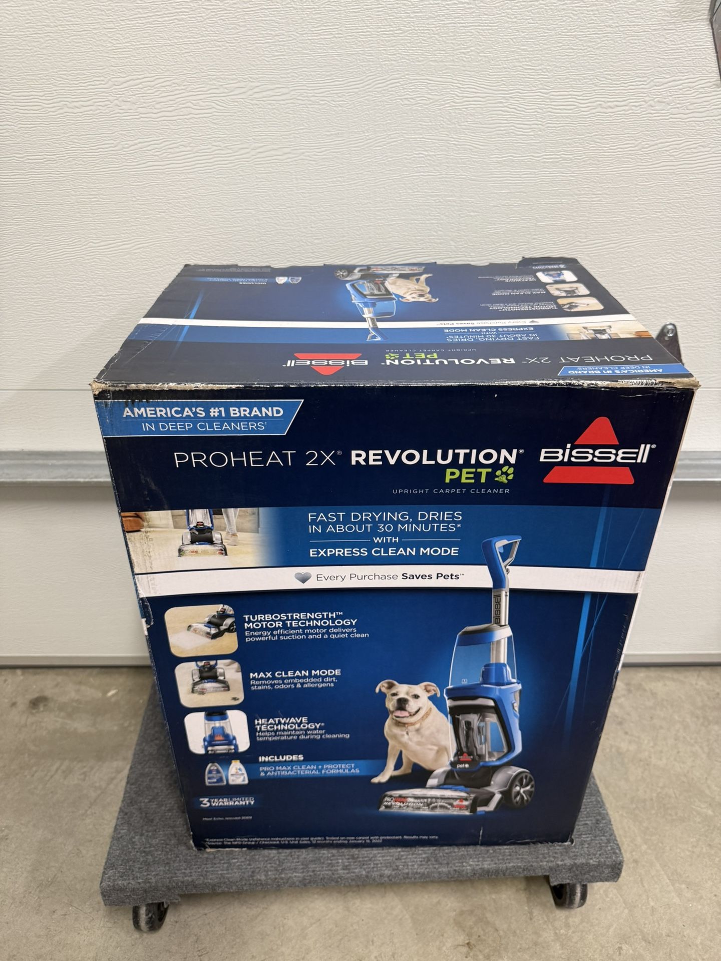 Bissell ProHeat 2X Revolution Pet Upright Carpet Cleaner – Brand New!