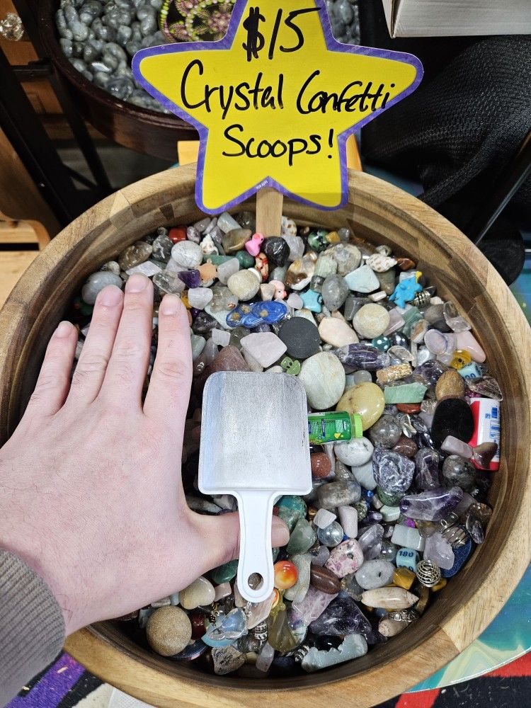 Crystal Confetti Scoops