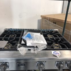 Six Burner Gas Cooktop 