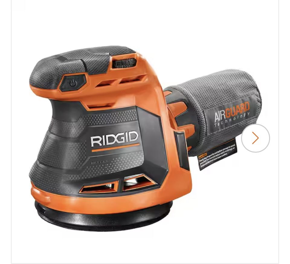 Rigid 18 v Orbit Sander