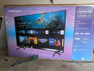 Samsung Crystal UHD 55" TV