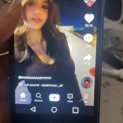 Phone with tik tok