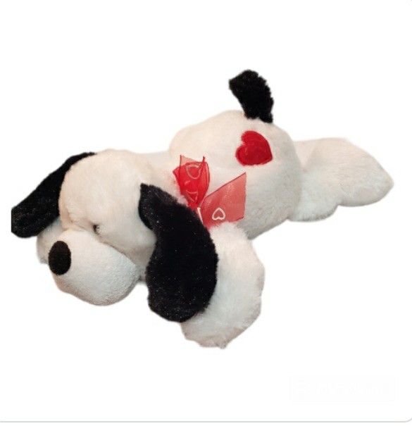 Valentines 10" Ganz puppy with heart and bow