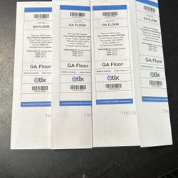 Concert Tickets 