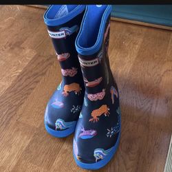 Hunter Kids' First Sea Creature Rain Boots  12/13