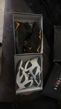 Jordan 7s Size 14 two pair for 200$