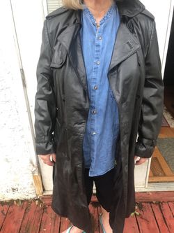 Leather Coat