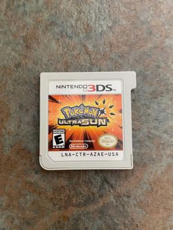 Pokemon Ultra Sun Nintendo 3ds Game