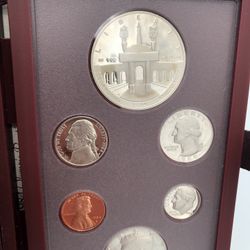 1984 Olympics - Prestige Proof Set w/ Silver Dollar.
