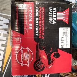 Yuasa Battery- YTX20L-BS
