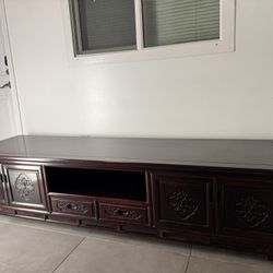 Full wooden TV cabinet/stand