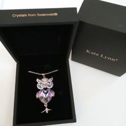 Kate Lynn Swarovski Crystal Necklace -$10 OBO