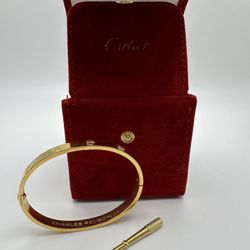 "Rare" Vintage Cartier 18k 1970 The LOVE Bracelet by Charles Revson