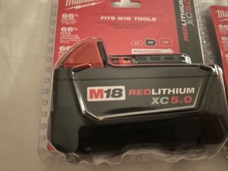 Milwaukee M18 RedLithium XC 5.0 Battery