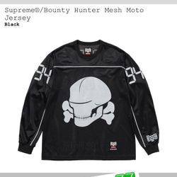 Supreme x Bounty Hunter FW 23’ week 6 Mesh Moto, T-shirts and beanies. 