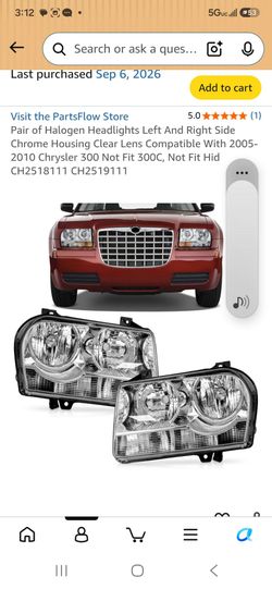 Chrysler headlights