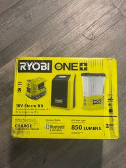 Ryobi 18V ONE+ Storm Kit totally new please don’t if still available and be fair $$