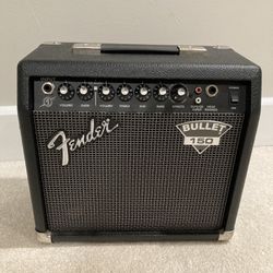 Fender Bullet 150 amplifier with cable and will throw in tuner and some picks 