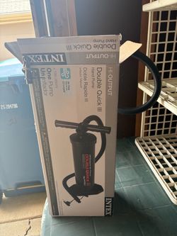 Double quick tire inflator , used 2 times