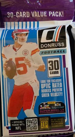 2025 NFL Panini DonRuss Pack - $15