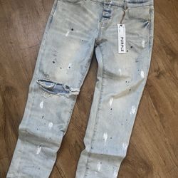 Purple Jeans, Size 40 