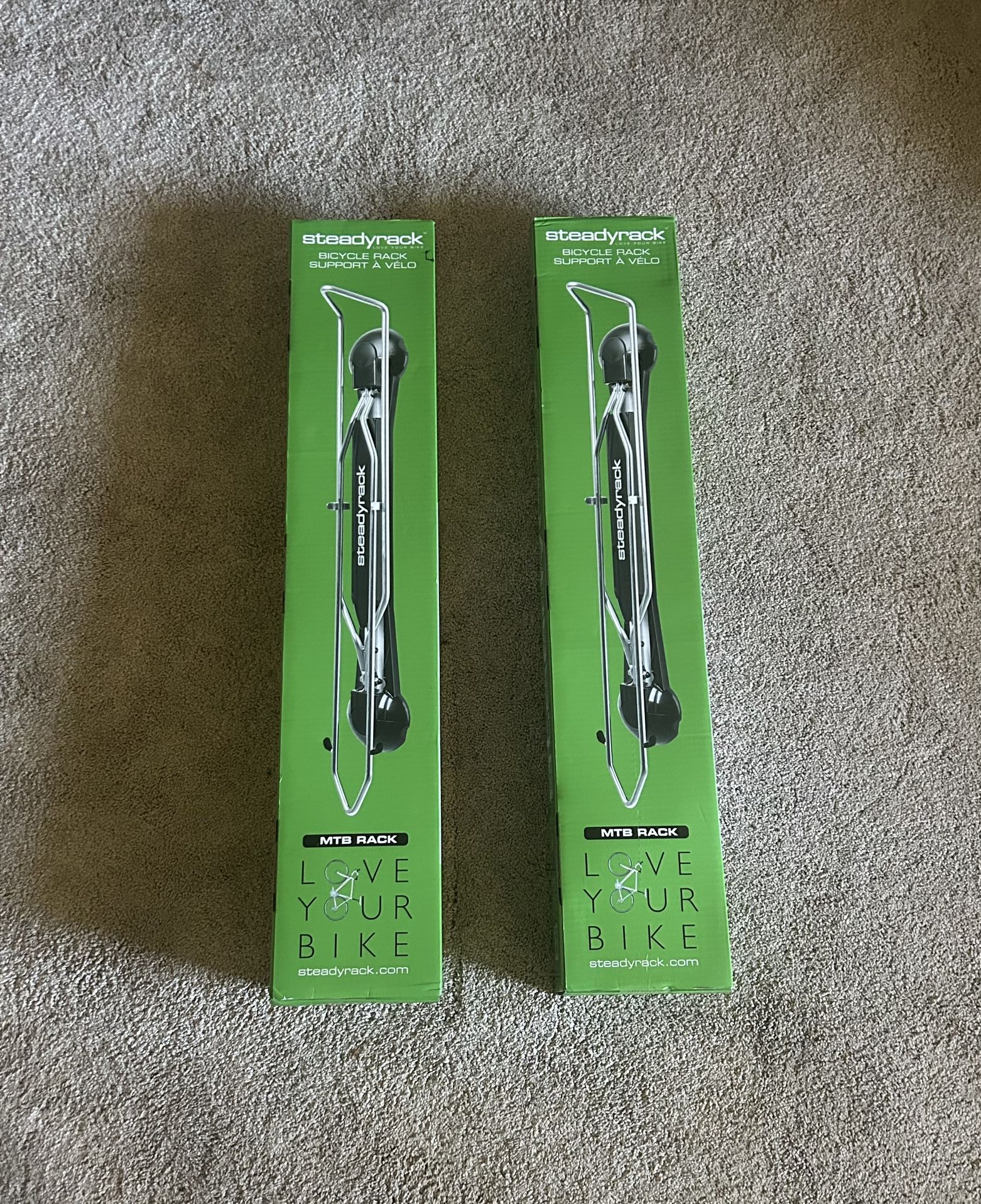 2 Steadyrack MTB Bike Racks New 