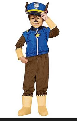 Toddler 3t Paw Patrol Chase Costume